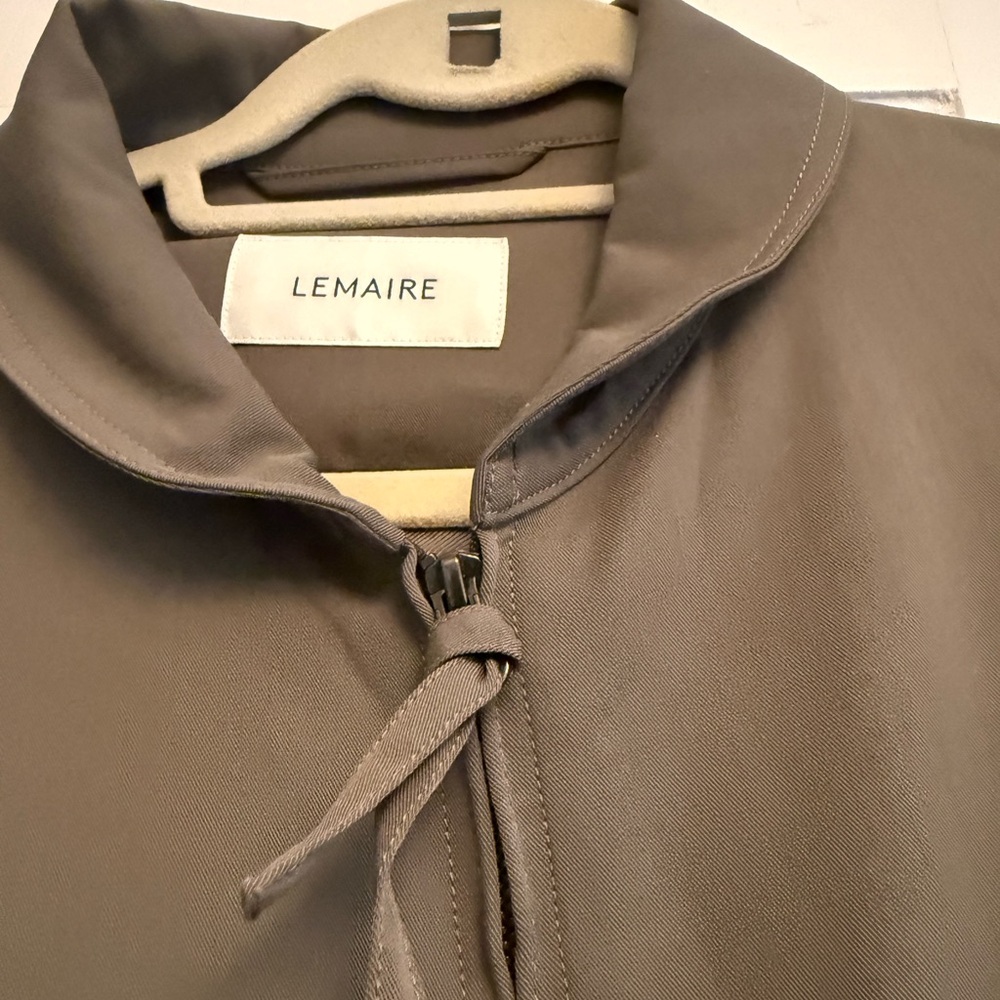 Lemaire Men’s Green Zippered Jacket